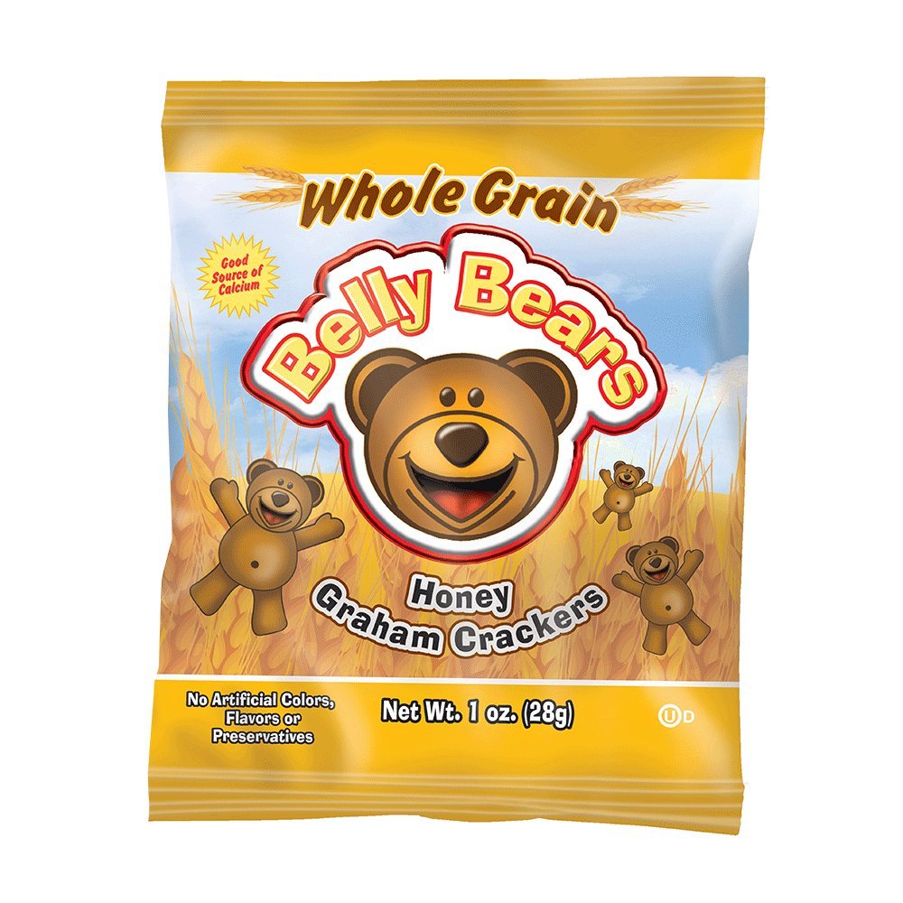 Cracker Belly Bear 200x28g Honey Graham