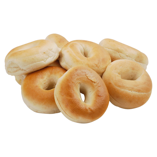 Bread Mini Bagel SFTE 48x40g Sliced Whole Wheat