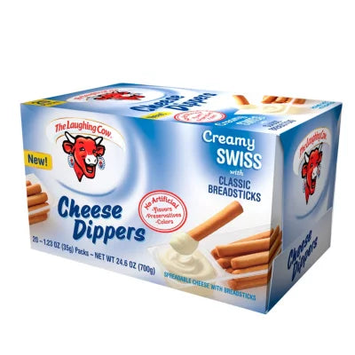 Cheese Laughing Cow DIPPERS 20x35g Cheese & Sticks