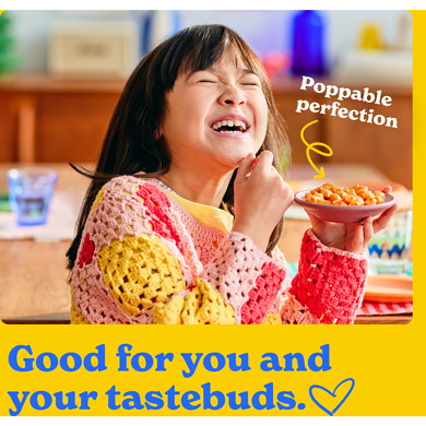 Cracker Puffed Stars Made Good 100x20g Cheddar