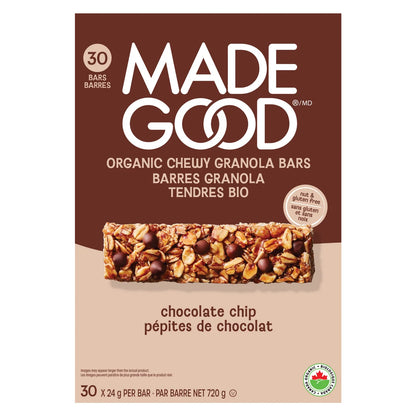 Granola Bar Made Good 30x24g Chocolate Chips