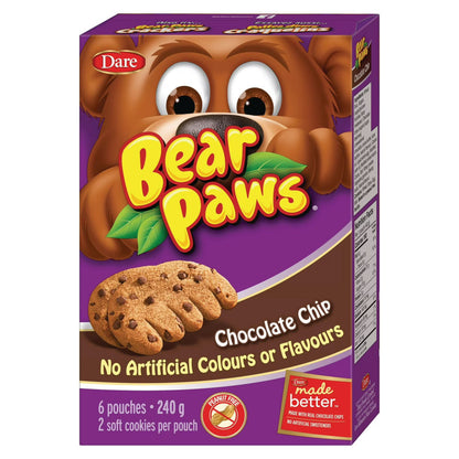 Bear Paws 72x35g Chocolate Chips