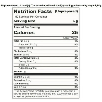 Soda Zesta UNSALTED 500x2pack