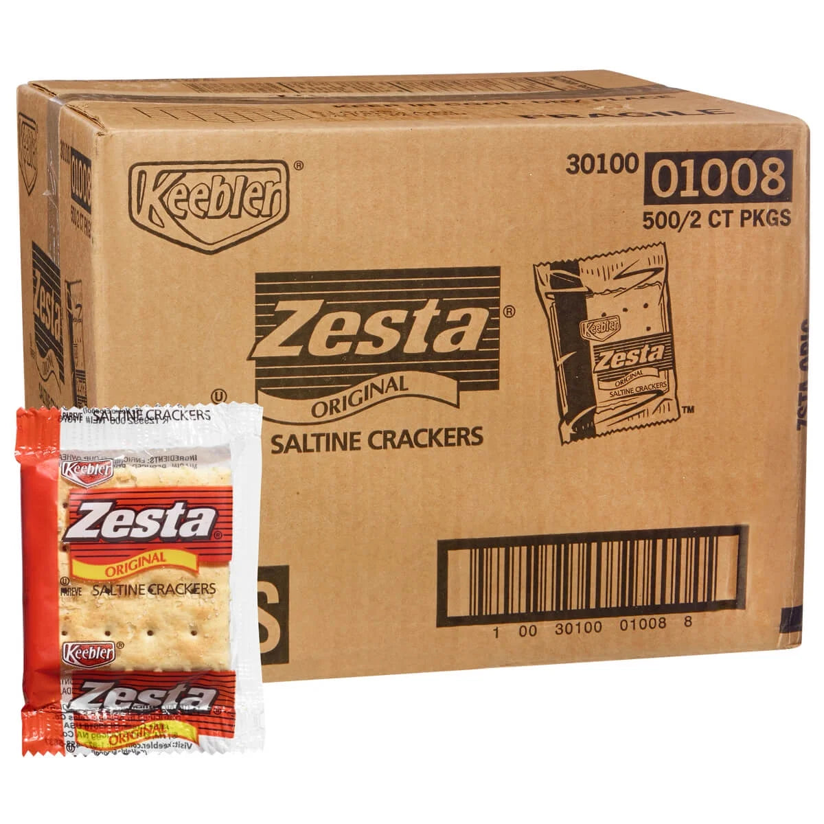 Soda Zesta UNSALTED 500x2pack