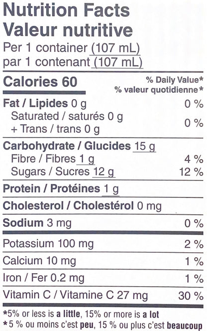 Fruit Bowl Dole 36x107ml Fruit Salad