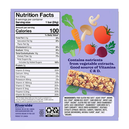 Granola Bar Made Good 63x24g Mixed Berry