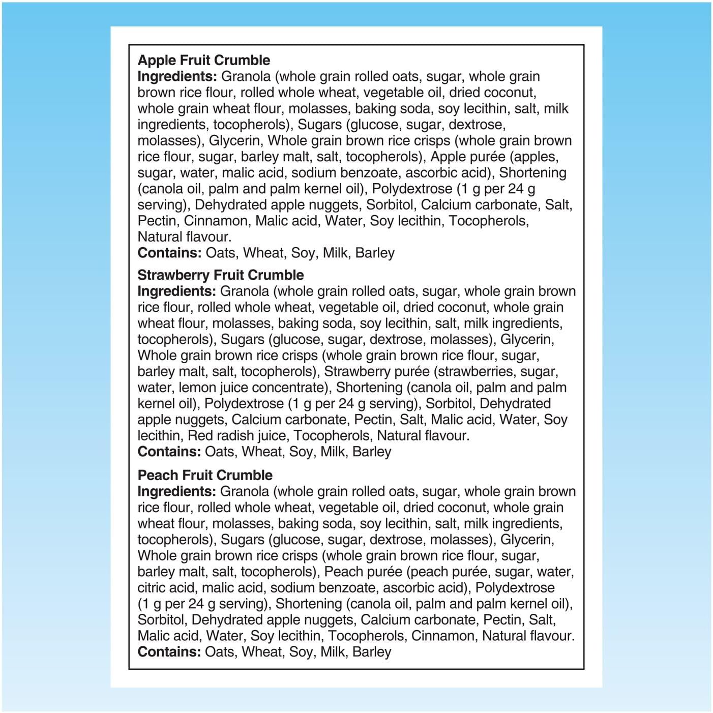 Granola Bar Chewy 320x24g Fruity Fun Special