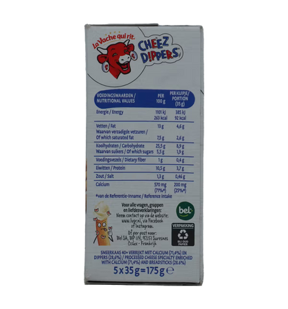 Cheese Laughing Cow DIPPERS 20x35g Cheese & Sticks