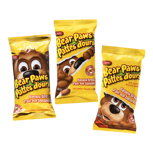 Bear Paws Dare 72x40g Banana Bread