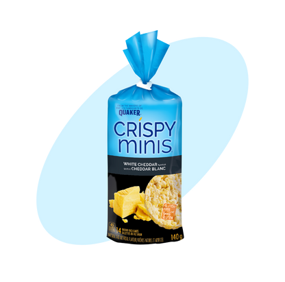 Rice Cake 168x9g White Cheddar