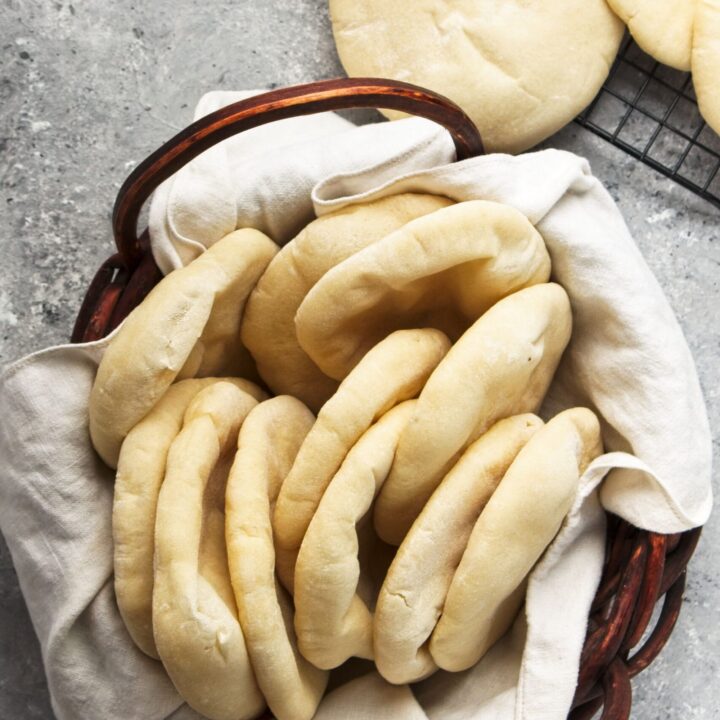 Bread Mini Pita 360x20g Whole Wheat