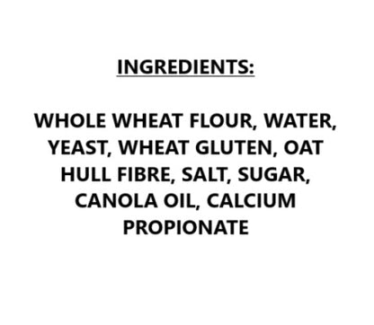 Bread Mini Pita 360x20g Whole Wheat
