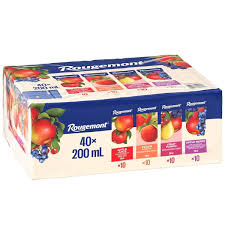 Fruit Juice Rougemont 40x200ml Assorted