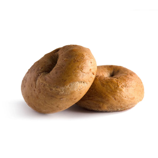 Bread Mini Bagel SFTE 48x40g Sliced Whole Wheat