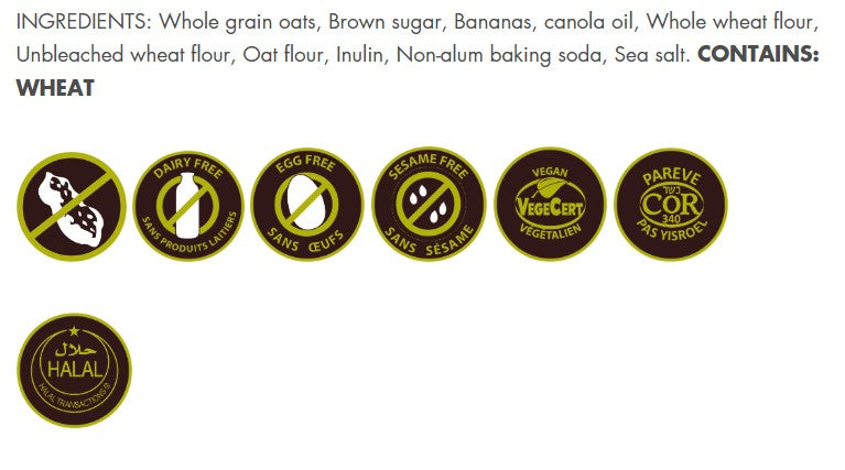 Banana Oat Bar SFTE 100x40g Original