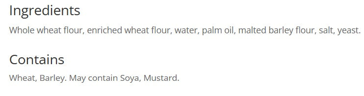Bread Sticks Grissin Bon 150x25g Whole Wheat