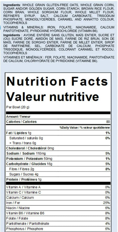 Cereal Bowl Cheerios 96x20g Multi Grain