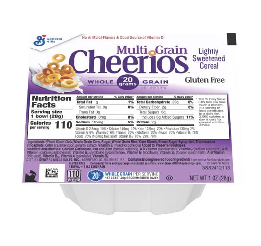 Cereal Bowl Cheerios 96x20g Multi Grain
