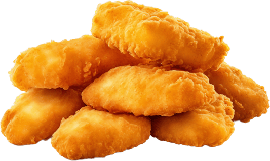Chicken Nuggets 2x2kg Breaded (raw & frozen)