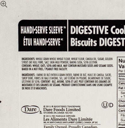 Digestive Dare Cookie 200x2pack Original