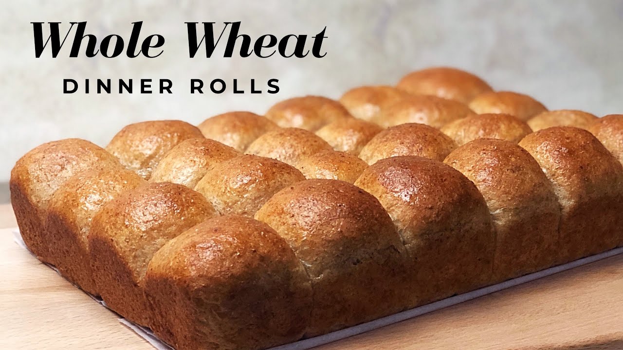 Dinner Roll SFTE 125x30g Whole Wheat