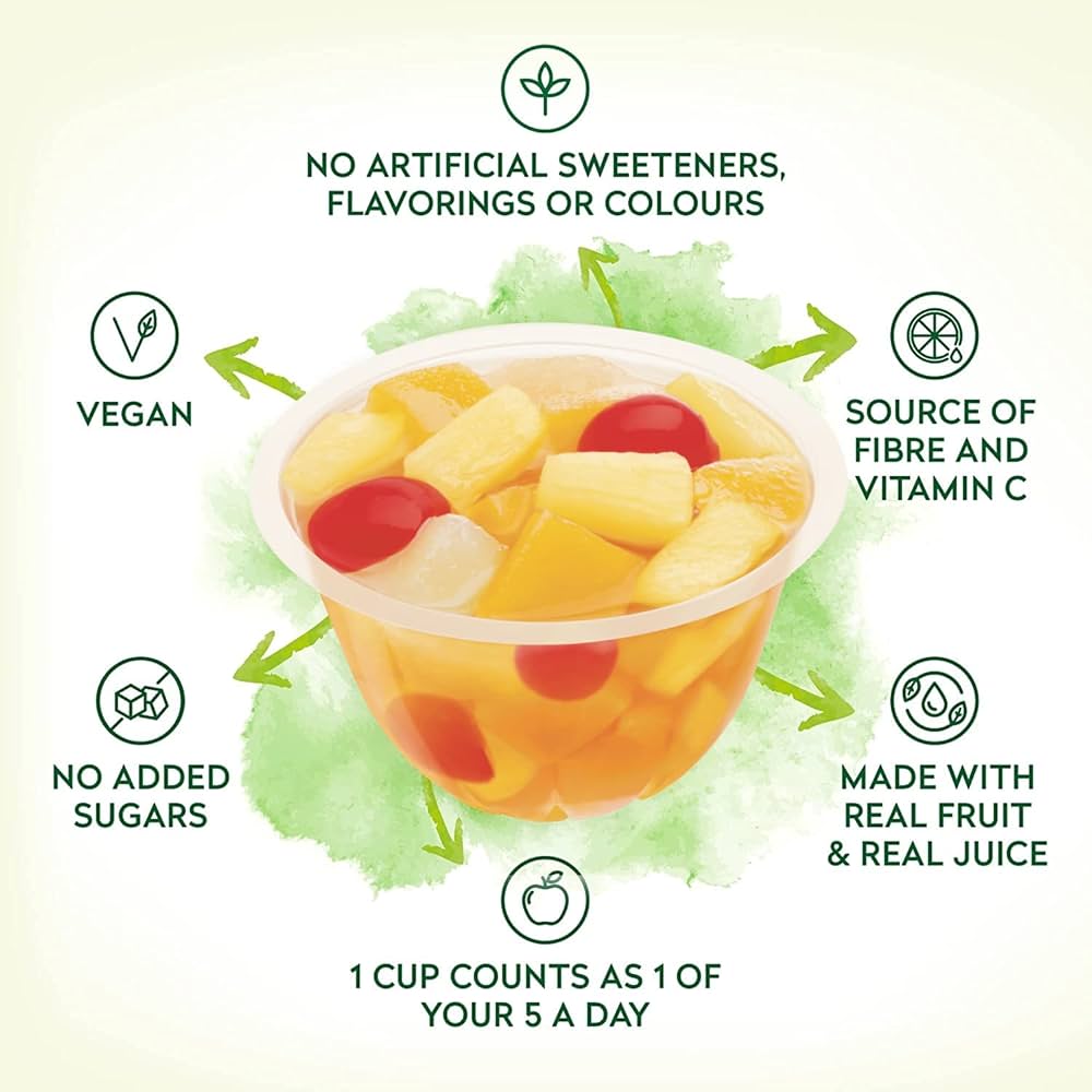 Fruit Bowl Dole 36x107ml Fruit Salad