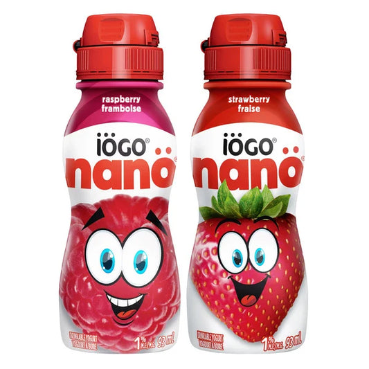Yogurt Drinkable Iogo 24x93ml Assorted