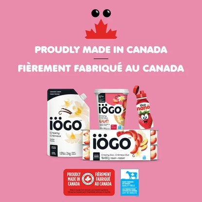 Yogurt Drinkable Iogo 24x93ml Assorted