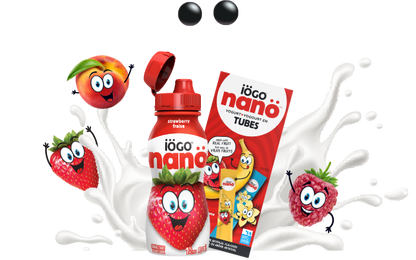 Yogurt Drinkable Iogo 24x93ml Assorted