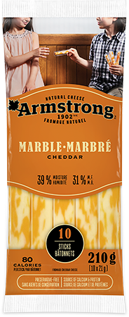 Cheese Stick Armstrong 50x21g Marble Cheddar