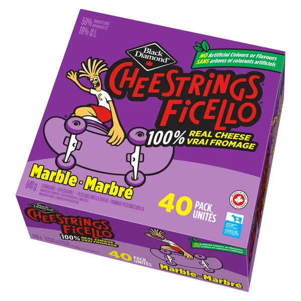 Cheese Strings Ficello 96X21g Marble – Snack Share