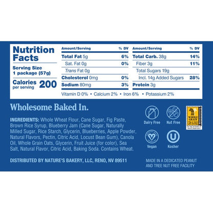 Fig Bars Twin Pack 32x57g Assorted