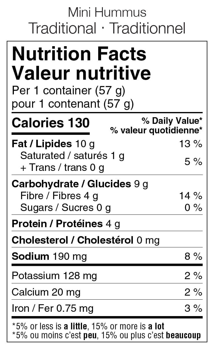 Hummus La Fontaine 144x57g Original
