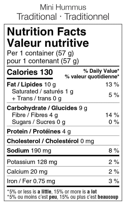 Hummus La Fontaine 144x57g Original