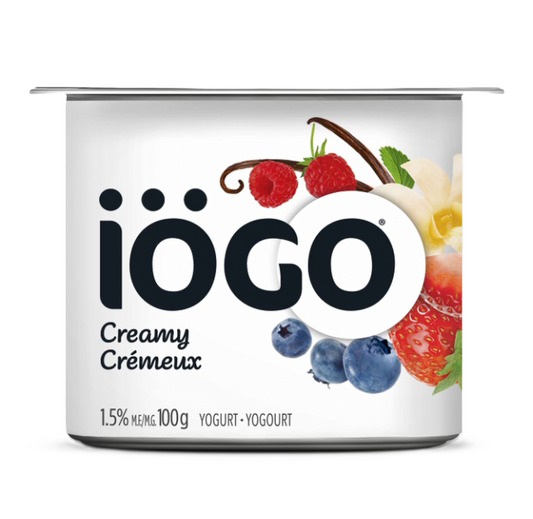 Yogurt Cup Iogo 48x100g Assorted