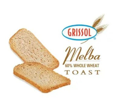 Cracker Melba Toast 400X2pack Whole Wheat