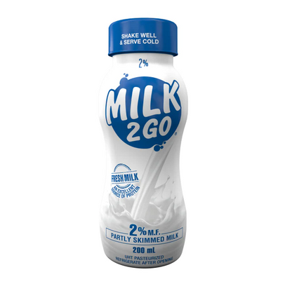 Milk 2% UHT 24x200ml White Special
