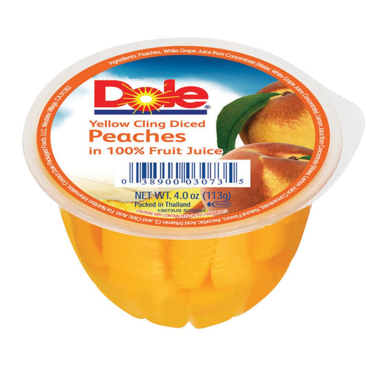 Fruit Bowl Dole 36x107ml Peaches