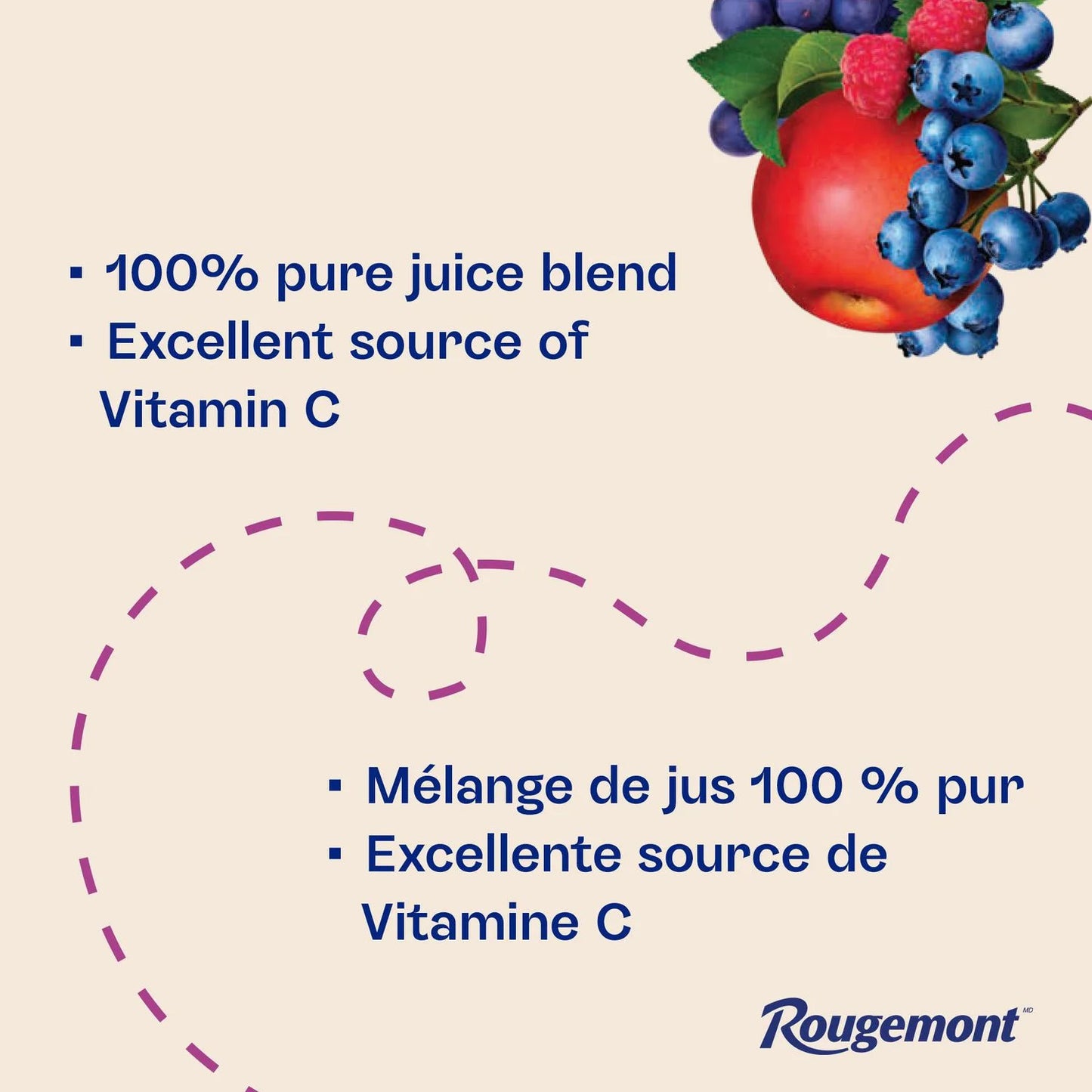 Fruit Juice Rougemont 40x200ml Assorted