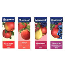 Fruit Juice Rougemont 40x200ml Assorted
