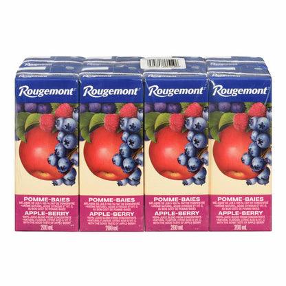 Fruit Juice Rougemont 40x200ml Assorted