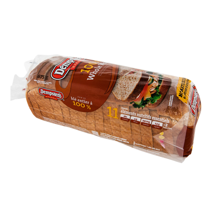 Bread Sandwich Dempter's 675g Whole Wheat