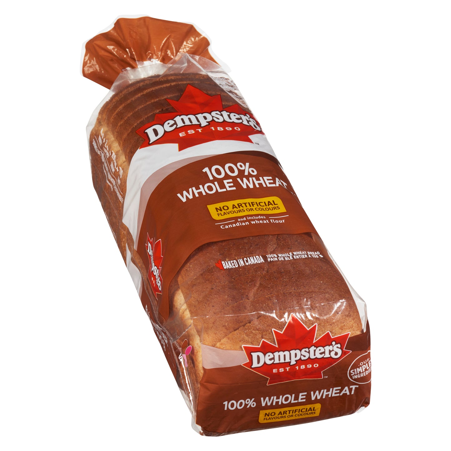 Bread Sandwich Dempter's 675g Whole Wheat
