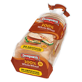 Bread Sandwich Dempter's 675g Whole Wheat