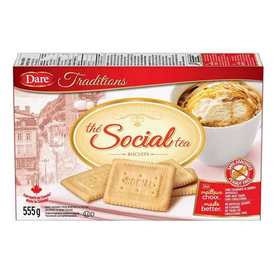 Social Tea Biscuits Dare 12x555g Bulk