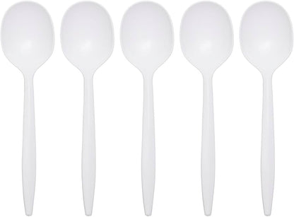 Plastic Soup Spoon 1000s Recycable