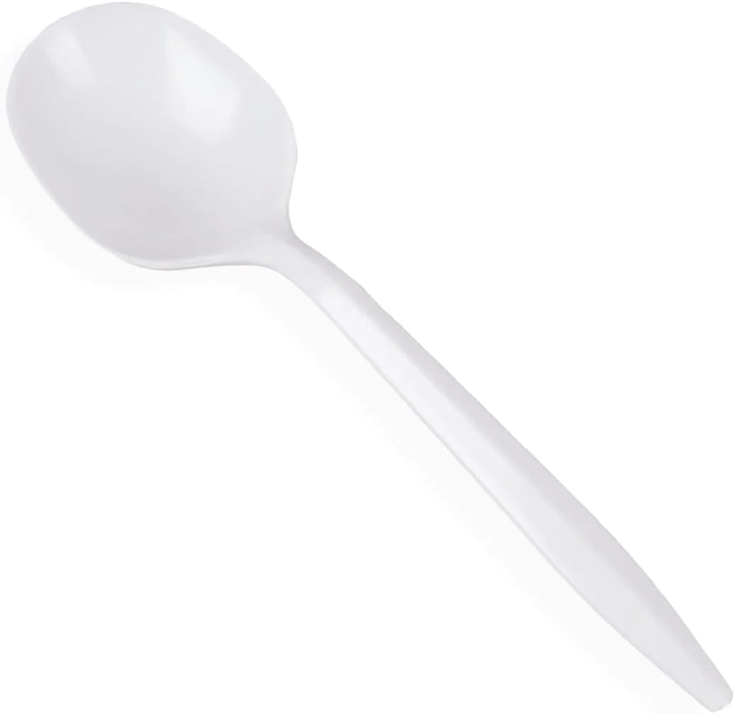 Plastic Soup Spoon 1000s Recycable