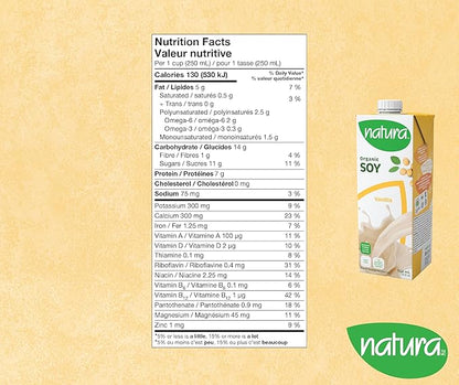 Soy Milk Natur-a 24x200ml Vanilla