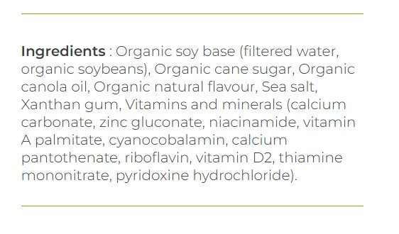 Soy Milk Natur-a 24x200ml Vanilla