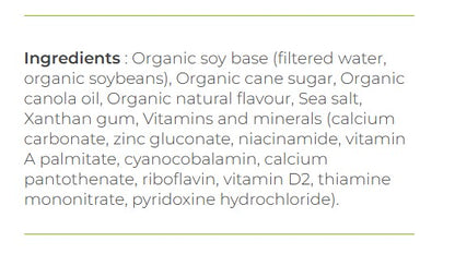 Soy Milk Natur-a 24x200ml Vanilla